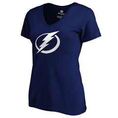 Nikita Kucherov Tampa Bay Lightning Women's Playmaker V-Neck T-Shirt Royal