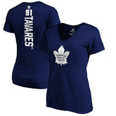 John Tavares Toronto Maple Leafs Women's Playmaker V-Neck T-Shirt Royal