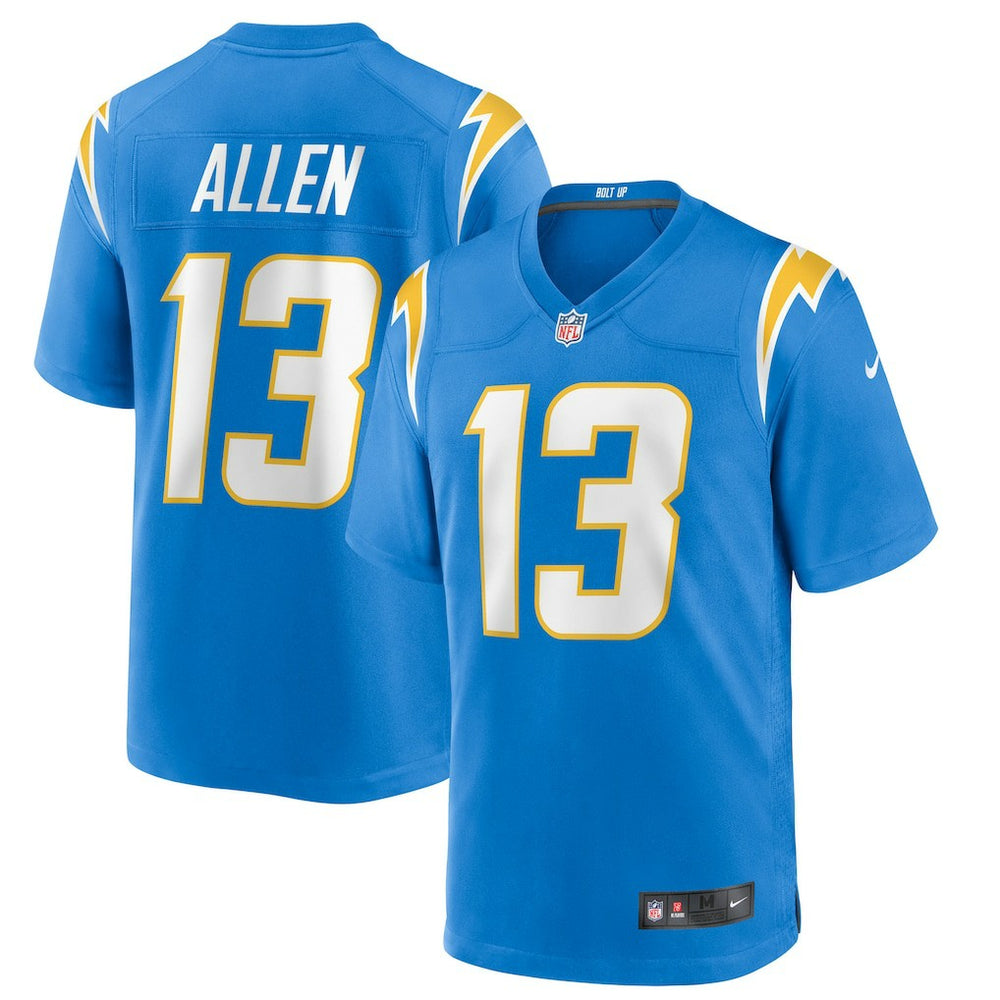 Keenan Allen Los Angeles Chargers Game Player Jersey - Powder Blue