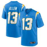 Keenan Allen Los Angeles Chargers Game Player Jersey - Powder Blue