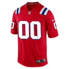 New England Patriots Alternate Custom Jersey - Red