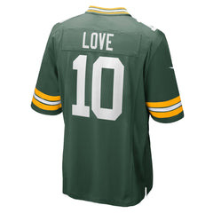 Jordan Love Green Bay Packers Player Game Jersey - Green