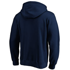 Boston Bruins Banner Wave Logo Pullover Hoodie Navy