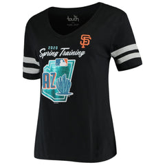 San Francisco Giants Touch by Alyssa Milano Women's Triple Play T-Shirt Black
