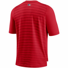 Minnesota Twins Authentic Collection Pregame Performance V-Neck T-Shirt Red | Nike