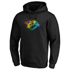 Nashville Predators Team Pride Logo Pullover Hoodie Black