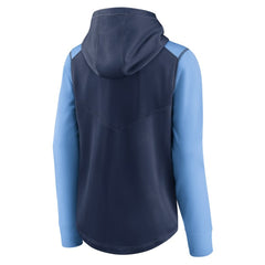 Tampa Bay Rays Women's Authentic Collection Baseball Performance Full-Zip Hoodie Navy/Light Blue | Nike