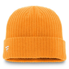 Nashville Predators Fanatics Core Primary Logo Cuffed Knit Hat Gold