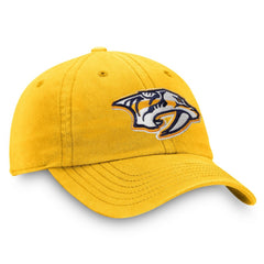 Nashville Predators Fanatics Core Primary Logo Adjustable Hat Gold