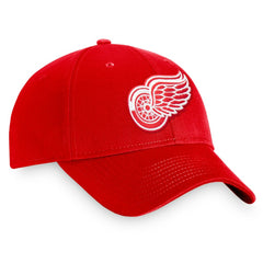 Detroit Red Wings Fanatics Core Adjustable Hat Red