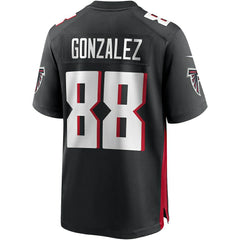 Tony Gonzalez Atlanta Falcons Game Retired Player Jersey - Black