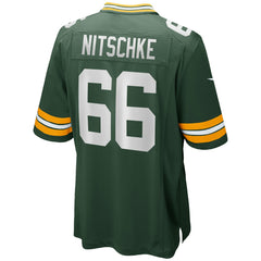 Ray Nitschke Green Bay Packers Game Retired Player Jersey - Green