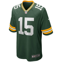 Bart Starr Green Bay Packers Game Retired Player Jersey - Green