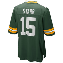Bart Starr Green Bay Packers Game Retired Player Jersey - Green