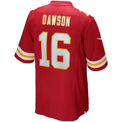 Len Dawson Kansas City Chiefs Game Retired Player Jersey - Red