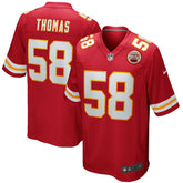 Derrick Thomas Kansas City Chiefs Game Retired Player Jersey - Red