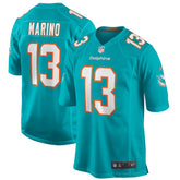 Dan Marino Miami Dolphins Game Retired Player Jersey - Aqua