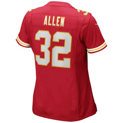 Marcus Allen Kansas City Chiefs Women's Game Retired Player Jersey - Red