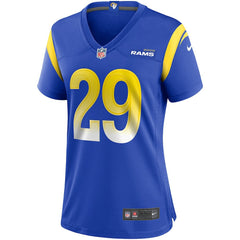 Eric Dickerson Los Angeles Rams Women's Game Retired Player Jersey - Royal