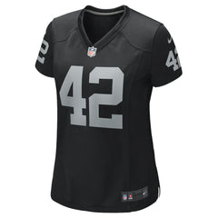 Ronnie Lott Las Vegas Raiders Women's Game Retired Player Jersey - Black