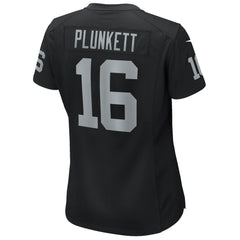 Jim Plunkett Las Vegas Raiders Women's Game Retired Player Jersey - Black