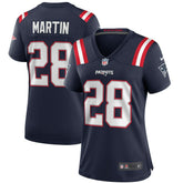 Curtis Martin New England Patriots Women's Game Retired Player Jersey - Navy