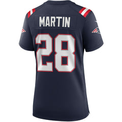 Curtis Martin New England Patriots Women's Game Retired Player Jersey - Navy