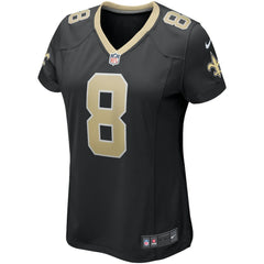 Archie Manning New Orleans Saints Women's Game Retired Player Jersey - Black
