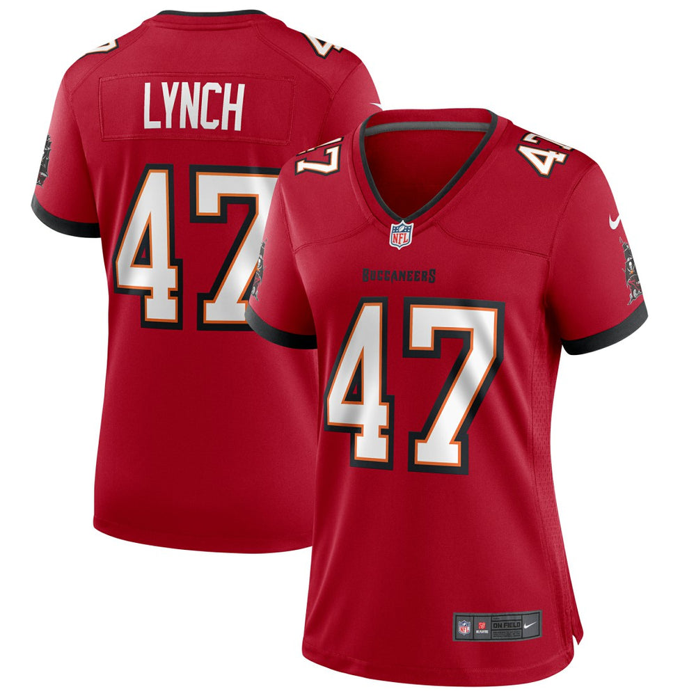 John Lynch Tampa Bay Buccaneers Women's Game Retired Player Jersey - Red