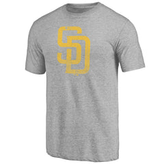 San Diego Padres Father's Day Greatest Dad Tri-Blend T-Shirt Gray