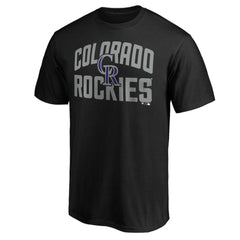 Colorado Rockies Father's Day #1 Dad T-Shirt Black