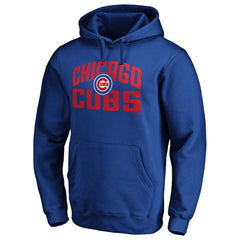 Chicago Cubs Father's Day #1 Dad Pullover Hoodie Royal