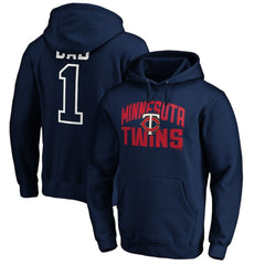 Minnesota Twins Father's Day #1 Dad Pullover Hoodie Navy