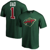 Minnesota Wild #1 Dad T-Shirt Green