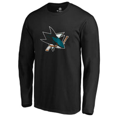 San Jose Sharks #1 Dad Long Sleeve T-Shirt Black