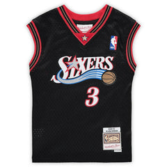 Allen Iverson Philadelphia 76ers Preschool 2000-2001 Hardwood Classics Throwback Team Jersey - Black