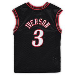 Allen Iverson Philadelphia 76ers Preschool 2000-2001 Hardwood Classics Throwback Team Jersey - Black