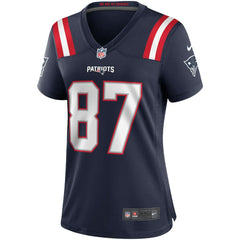 Ben Coates New England Patriots Women's Game Retired Player Jersey - Navy