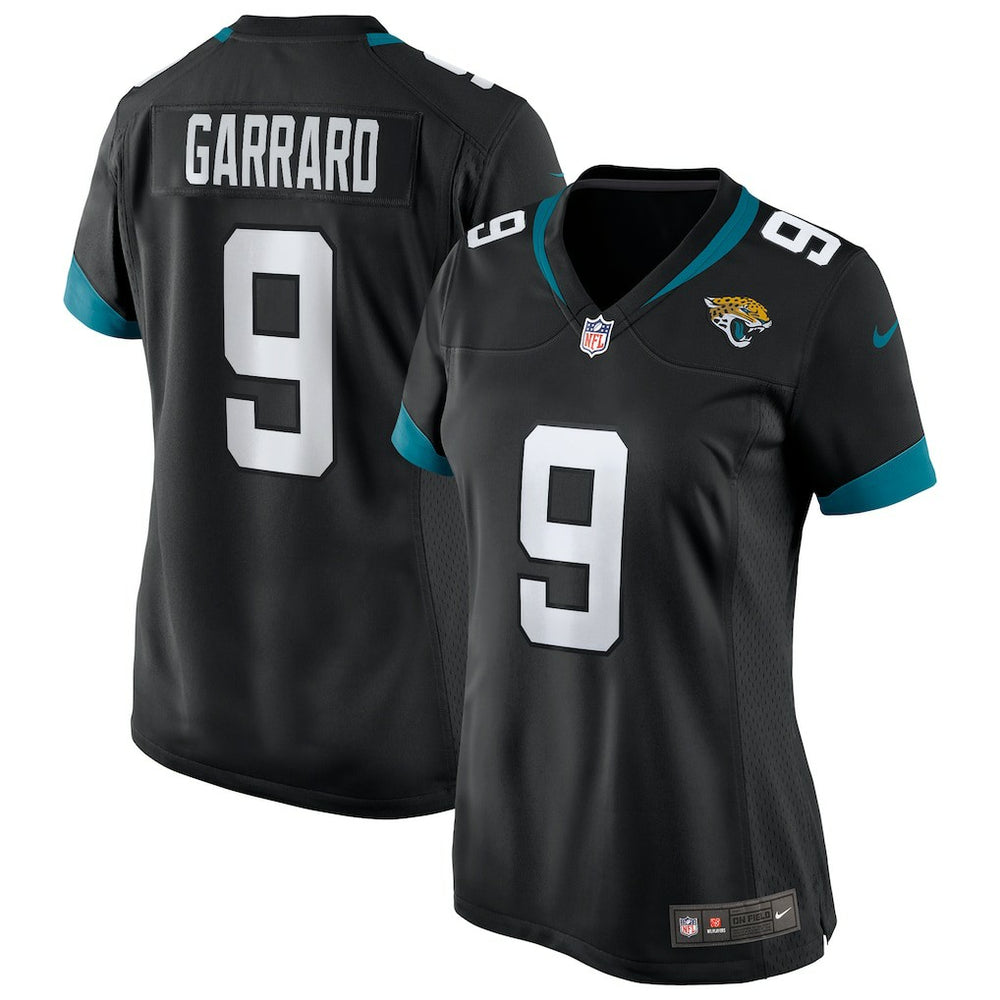 David Garrard Jacksonville Jaguars Women's Game Retired Player Jersey - Black