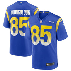 Jack Youngblood Los Angeles Rams Game Retired Player Jersey - Royal