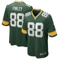 Jermichael Finley Green Bay Packers Game Retired Player Jersey - Green