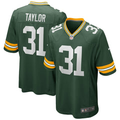 Jim Taylor Green Bay Packers Game Retired Player Jersey - Green