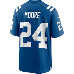 Lenny Moore Indianapolis Colts Game Retired Player Jersey - Royal