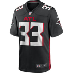 Michael Turner Atlanta Falcons Game Retired Player Jersey - Black