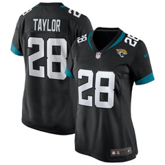 Fred Taylor Jacksonville Jaguars Women's Game Retired Player Jersey - Black