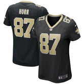 Joe Horn New Orleans Saints Women's Game Retired Player Jersey - Black