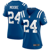 Lenny Moore Indianapolis Colts Women's Game Retired Player Jersey - Royal