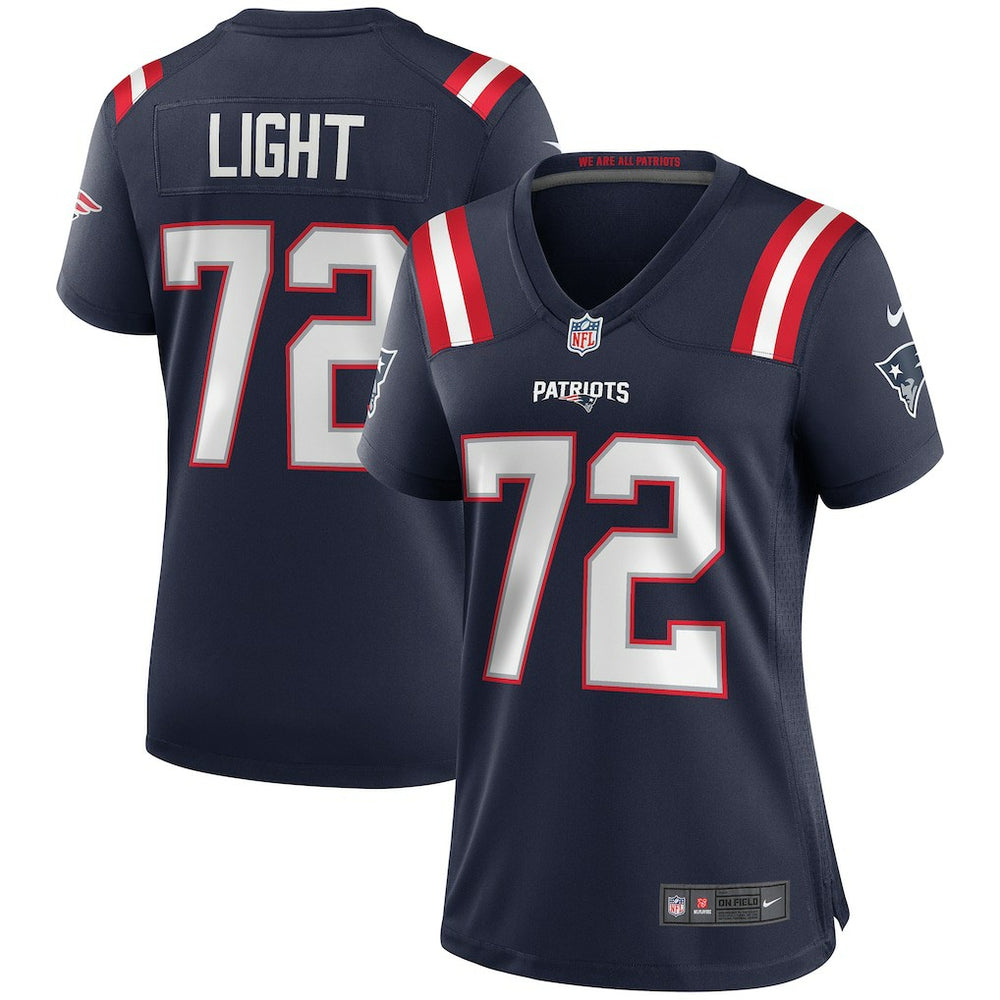 Matt Light New England Patriots Women's Game Retired Player Jersey - Navy