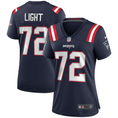 Matt Light New England Patriots Women's Game Retired Player Jersey - Navy