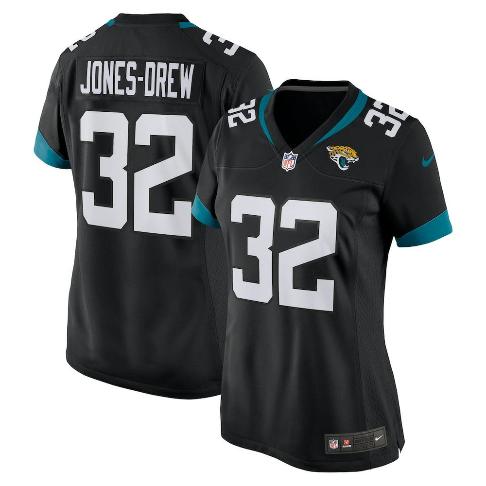 Maurice Jones-Drew Jacksonville Jaguars Women's Game Retired Player Jersey - Black